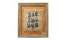 กรอบรูปใส่ผ้ายันต์ตําหนักรามาธิบดีที่1